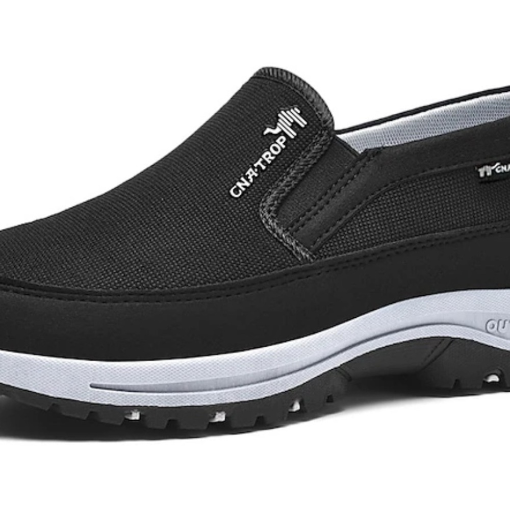 Black Slip-On Loafers for Men CNA-TROP size 9 men’s 11.5 women’s